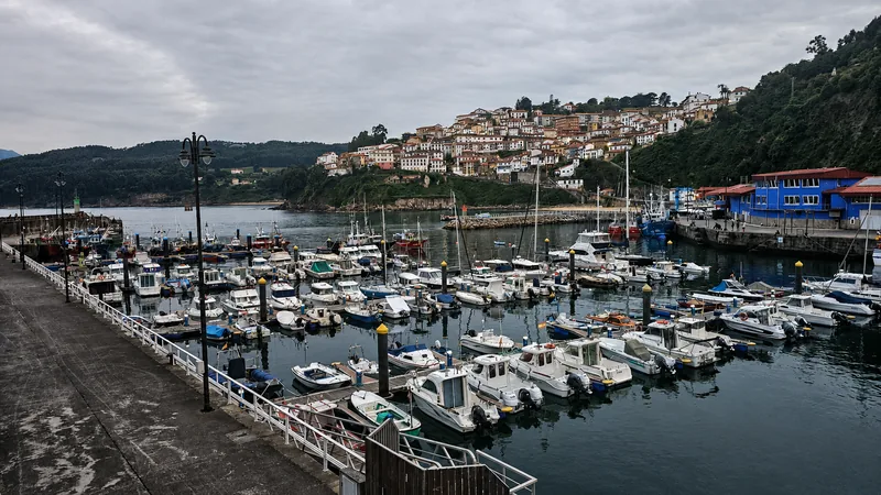 Puerto pesquero de Lastres